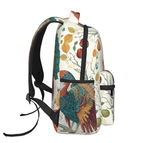 Mochila de senderismo impermeable fácil de limpiar EdWal con compartimento de laptop 3