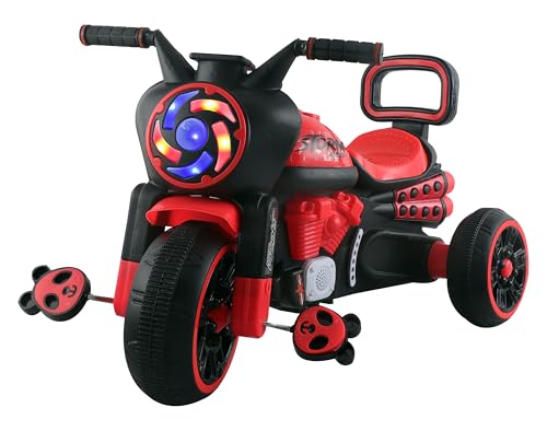 Image of Joyride Storm 250 Bike Pedal Tricycles for Kids 1 to 4 Years| Kids Cycle with Musical Horn, LED Lights,Durbale EVA Wheels| Fun Outdoor Cycle for Kids for 2 Years | 4 Colors (red)