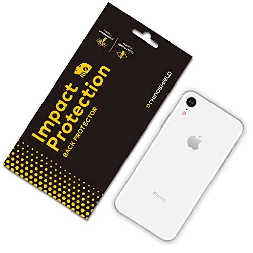 RhinoShield Back Protector [iPhone XR] | Impact Protection - High Strength Impact Damping/Dispersion Technology - Clear and Scratch/Fingerprint Resistant Protection