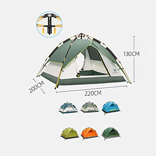 Carpa portátil impermeable para 3 o 4 personas miniatura 3