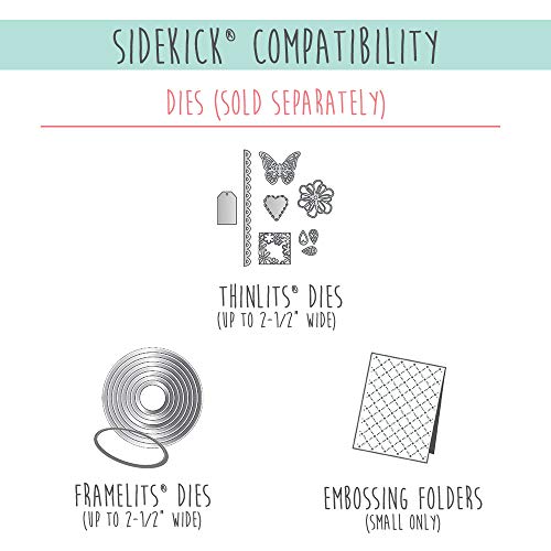 Image of Sizzix 662535 Sidekick Starter Kit Featuring Tim Holtz Designs, Brown & Black