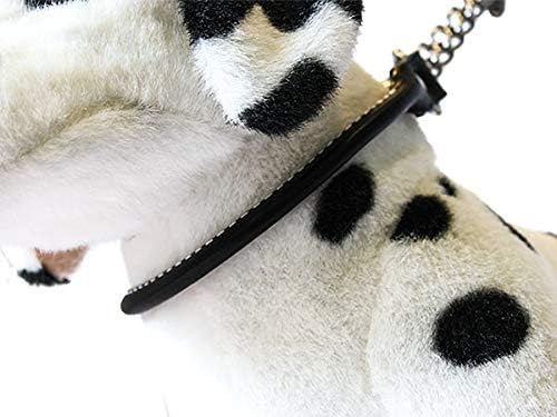 Miniatura 3 de Auburn Leathercraft Martingale collar enrollado 1" x24" NEGRO