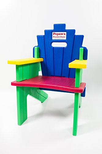 Pepaw's Puzzle Chair for Children's Learning and Development