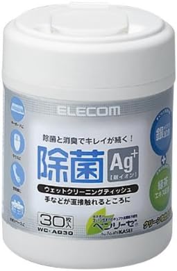 ELECOM ウェットティッシュ/除菌/30枚 WC-AG30