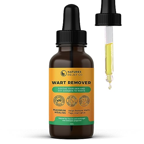 Wart Remover Serum | 50ml | Natural Treatment for Warts, Skin Tags & Calluses | Gentle on All Skin Types | Hands & Feet | Fast-Acting, Odorless & Effective | Travel Friendly