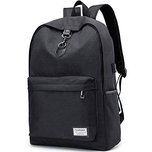 Laptop Backpack Laptop-RucksäCke Rucksack Laptop Langlebige RucksäCke Damen Arbeitsrucksack Herren Für Laptops Kleidung Bücher Brieftaschen Gelegentliche Black Cover