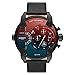 Produktbild Diesel Herrenuhr Little Daddy, Chronographenwerk, 51mm Schwarzes Edelstahlgehäuse mit Lederarmband, DZ7443