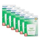 Equate Mint Waxed Dental Floss, 55 Yards, 6 Pack, Helps Prevent Gingivitis, Perfect for Bad Breath Too.
