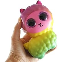 1 Alpaca Large Animal Slow Rise Squishies Slow Rise Foam - Scented Sensory, Stress, Fidget Toy 1 Alpaca