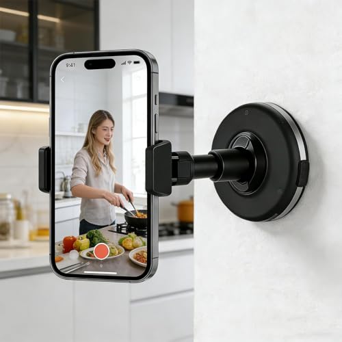 Soporte de coche para teléfono celular con fijación firme para videos y GPS 4