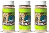 Herbsmith Kibble Seasoning – Freeze Dried Duck – DIY Raw Coated Kibble Mixer - Dog Food Topper for Picky Eaters [Bundle x3 Units]