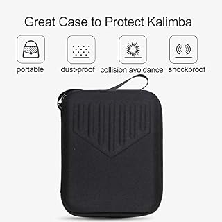Kalimba – Piano à pouce portable 17 touches avec livre de chansons, étui, marteau d’accordage, cadeau de musique pour… - Les Beatles, Paul McCartney, John Lennon, RIngo Starr, George Harrison Kalimba - Piano à pouce portable 17 touches avec livre de chansons, étui, marteau d'accordage, cadeau de musique pour… – Image 5