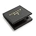 Dollup's Refillable Magnetic Makeup Compact For Powder, Eyeshadows, Blush & More (Small Black Palette) Empty