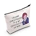Jamie Fraser Pochette à fermeture éclair pour les fans de l'émission télévisée I Blame Jamie Fraser pour mes attentes élevées des hommes Trousse de maquillage pour les fans