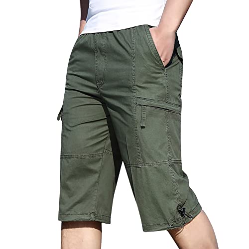Short cargo entraînement homme pantalon court sport avec poches