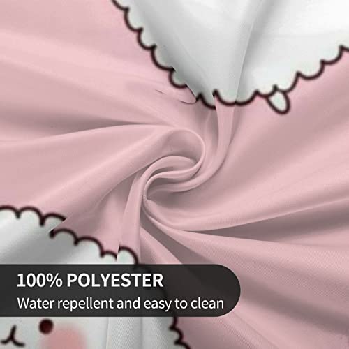 Bondij Cute Sheep Round Tablecloth 60 Inch Waterproof Wrinkle-Free Circle Table Cloth Cover For Dining Room Kitchen Decoration #TOP7