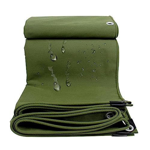 Heavy Duty Waterproof Tarpaulin 4x6m | Weatherproof Canvas Tarp Cover