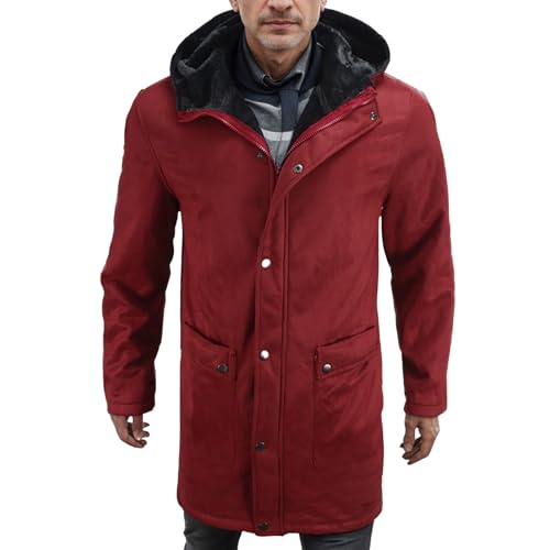 Veste longue chaude pour hommes idéale temps froid