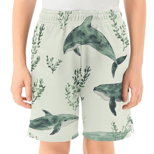 Boys Athletic Shorts Basketball Casual Short Soft with Pockets2