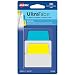 Avery Big Ultra Tabs, 2" x 1.75", 20 Repositionable Tabs, Two-Side Writable, Yellow/Blue (74765)
