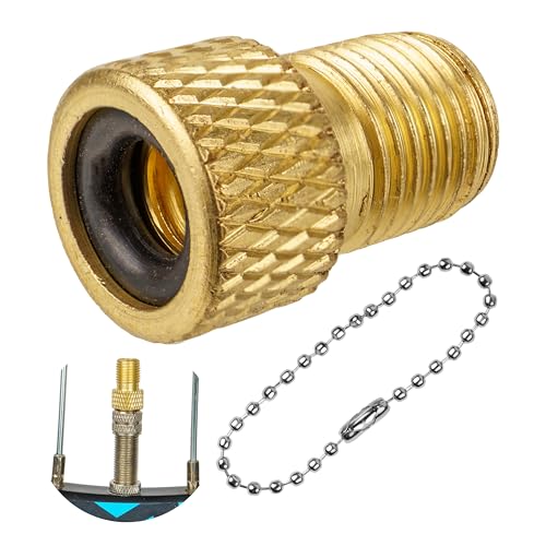 Adaptador de válvula de Bicicleta, 1 Pieza, para válvula Flash y Presta a válvula de Coche, DV y SV a AV, Adaptador de Bomba de Aire para Bomba de pie, Bomba Manual, válvula de Tubo