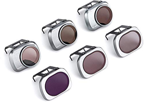 Fstop Labs Lens Filters for DJI Mavic Mini Camera Lens Set, Multi Coated Filters Pack Accessories (6 Pack) ND4, ND8, ND16, ND4/CPL, ND8/CPL, ND16/CPL