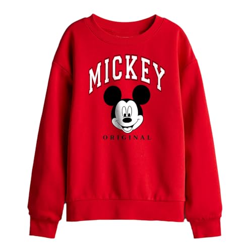 Disney Mickey Original Kids Sweatshirt, Red, 5-6