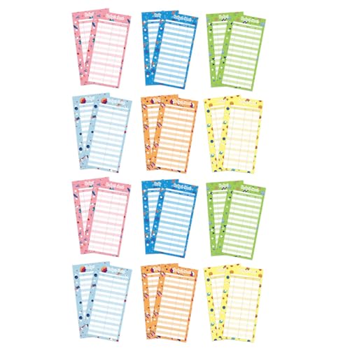 Ipetboom 24���Z�b�g�\�Z�v�����i�[�V�[�g �l�p�\�Z�J�[�h �ƌv��V�[�g �g�тɕ֗��Ȍy�ʃT�C�Y �ƒ� �w�Z �I�t�B�X��������Ǘ��p