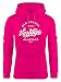 Produktbild Neverless® Hoodie Damen College Style Schriftzug Oldschool Vintage Allstars Kapuzen-Pullover Fashion Streetstyle pink XL