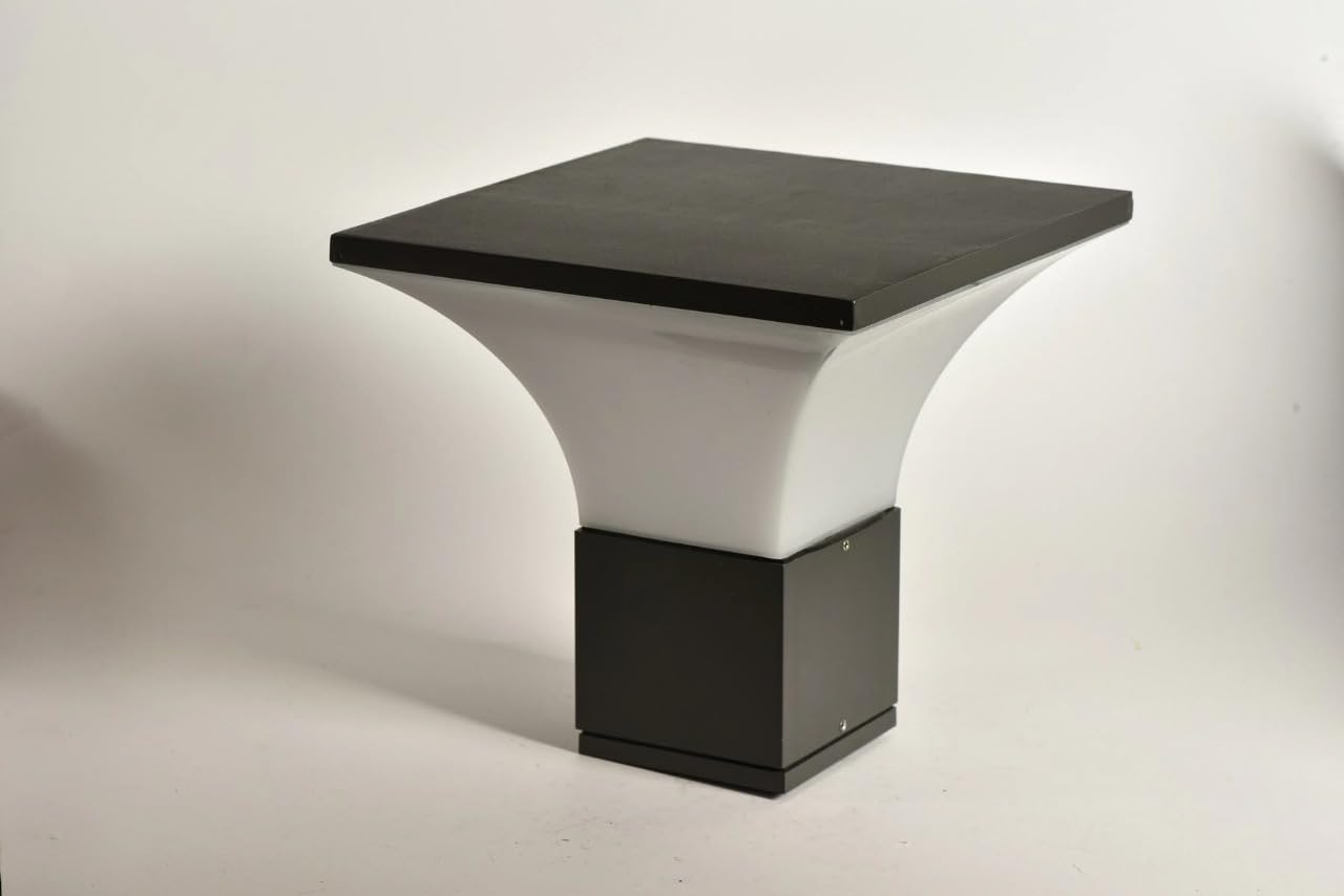 PRILUCE Outdoor E27 Gate & Pathway Light | Graphite Grey | IP65 Waterproof | Die-Cast Aluminium-image-49