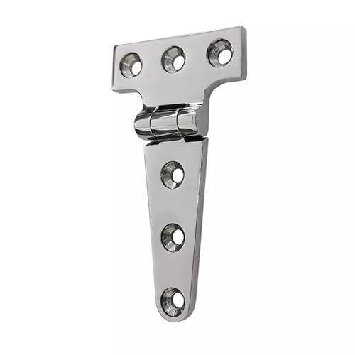 T Hinges Heavy Duty 316 Stainless Steel Hinges Marine Strap Hinges Marine Grade Dock Hinges 4 Inch / 6 Inch (4Inch (100Mm)) #TOP3