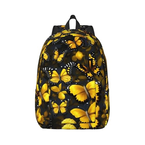 Sac à dos d'extérieur adulte jaune pour voyage randonnée et loisirs