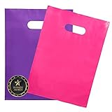 Choice Marts 200 Pink and Purple 2Mil Extra Thick 12'x15' Glossy Plastic Retail Merchandise for Small Business – Boutique, Thank You, and Gift Packaging