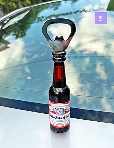 Magnetischer Bierflaschenöffner, Figur, Bierflasche, Bar, Kühlschrank, Dekoration, einzigartige Geburtstagsgeschenke, Sammlung (Budweiser) – Ansicht 6