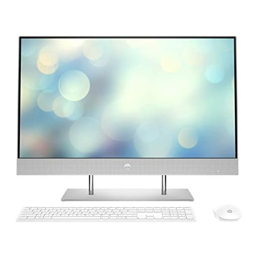 HP All-in-One 27-dp0067ns Ordenador de sobremesa de 27" FullHD ( AMD Ryzen 5 4500U, 16GB de RAM, 512GB SSD, sin sistema operativo) Plata Natural - Teclado QWERTY Español