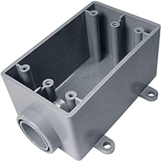 Thomas & Betts Pvc End Box Pvc 1 Gang Bulk
