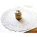 Juvale Paper Lace Doilies - Doilies for Tables & Table Decoration - Dessert Display & Cake Box Liners - Cake Tray Liner for Baked Treats - 250-Pack, 10.5 in, White
