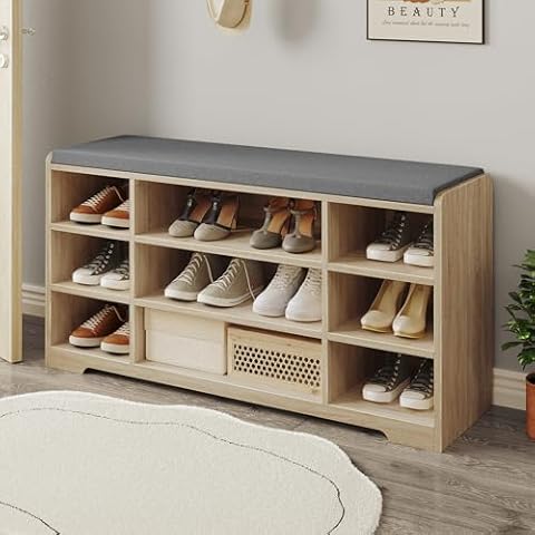 Banc à Chaussures Hzuaneri SB10016GY Cover
