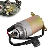 MTATCN 9 Teeth Starter Motor Replacement for 125cc 150cc Scooter, Compatible with Chinese Scooters ATV Taotao Baja SUNL Go Karts Moped Quad 4 Wheelers