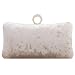 Fawziya Crystal Clutch Evening Bags For Women Clutch With Handle-Rose Gold