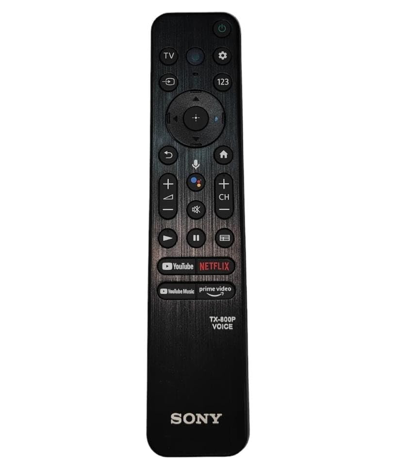 LUNAGARIYA®, Compatible Remote Control for Sony Smart (YouTube Music) Led LCD Tv Remote (Please Match The Image with Your Old Remote) Black