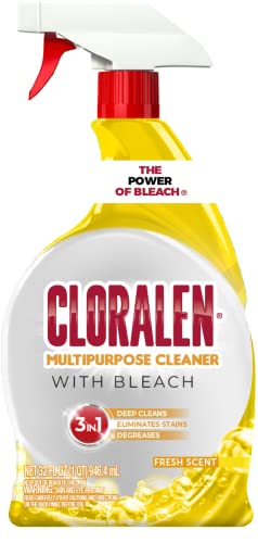 Cloralen All Purpose Cleaner with Bleach Spray -...