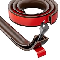 6ft Silicone Cord Covers for Wires on Floor,Self Adhesive Hide Extension Cords,Cable Protector,Heavy Duty Cord Hider,Floor Cable Management Prevent Cable Trips,Cord Cavity 0.65"(W)×0.4"(H),Brown