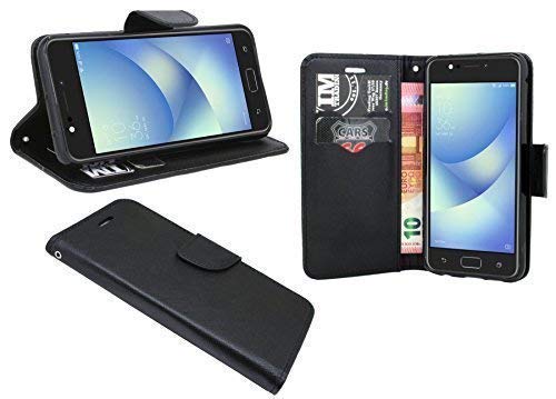 cofi1453 Elegante Buch-Tasche Hülle kompatibel mit ASUS ZENFONE 4 MAX (ZC520KL) 5,2