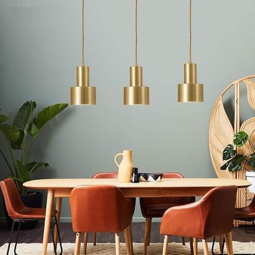 Lámpara de araña pequeña nórdica retro para iluminación interior de pasillos y cocinas 7