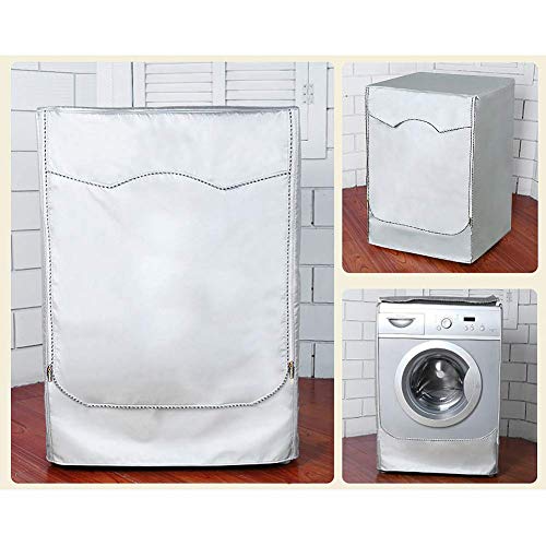 Funda para lavadora,wuudi cubierta de Lavadora para proteger el lavadora contra el viento, la lluvia y el sol.