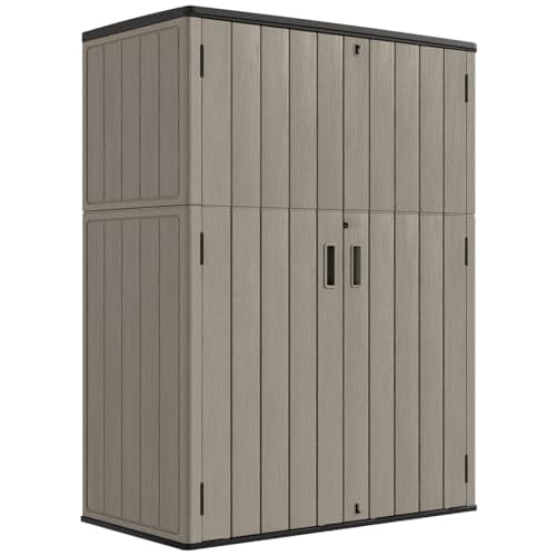 KINYING Outdoor Storage Cabinet for Gardens