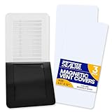 SEAL360 Magnetic Vent Covers (3-Pack), Pockets for Complete Seal, 5.5