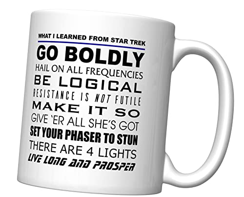 What I Learned From Star Trek Coffee Mug (Newest Version) [ST]