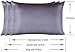 Jocoku 100% Mulberry Silk Pillowcases Set of 2 for Hair and Skin and Super Soft and Breathable Standard Size Nature Silk Pillowcases (Standard, Gray)
